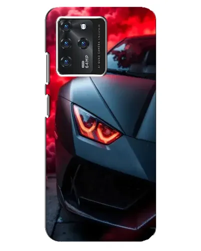 Чохол для Google Pixel 2 XL з картинкою «Lamborghini червоне сяйво»