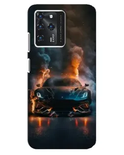 Чохол для Google Pixel 2 XL з картинкою «Lamborghini димна естетика»