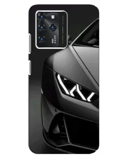 Чохол для Google Pixel 2 XL з картинкою «Lamborghini фари деталізація»