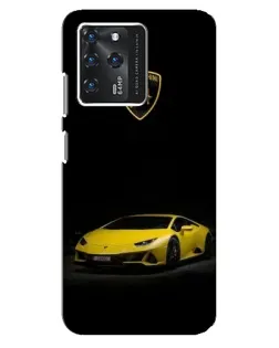 Чохол для Google Pixel 2 XL з картинкою «Lamborghini жовтий акцент»
