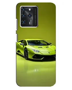 Чохол для Google Pixel 2 XL з картинкою «Салатовий Lamborghini Huracan»