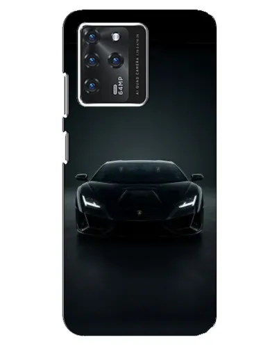 Чохол для Google Pixel 2 XL з картинкою «Чорний Lamborghini Aventador»