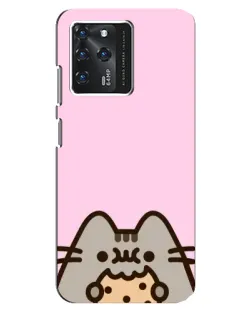 Чохол для Google Pixel 2 XL з картинкою «Pusheen та печиво»