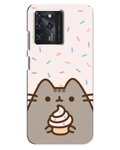 Чохол для Google Pixel 2 XL з картинкою «Пушин з кексом»