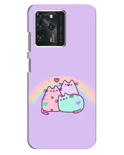Чохол для Google Pixel 2 XL з картинкою «Веселкові Пушини»