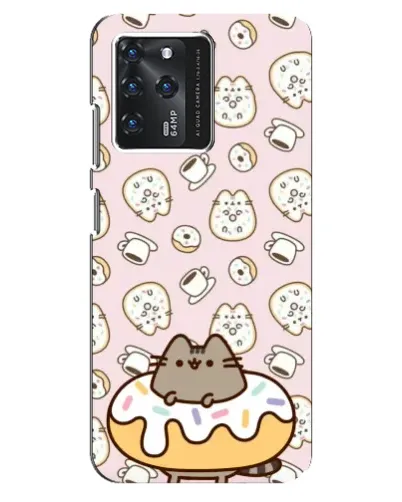 Чохол для Google Pixel 2 XL з картинкою «Пушин на пончику»