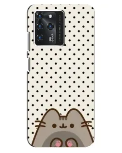 Чехол для Google Pixel 2 XL с картинкой «Пушин в горошек»