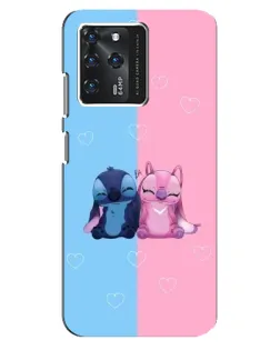 Чохол для Google Pixel 2 XL з картинкою «Stitch та Angel Love»