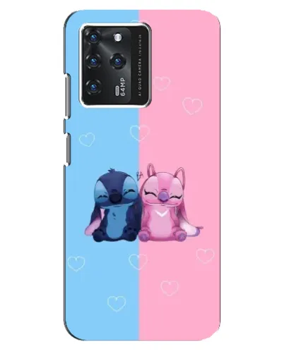 Чохол для Google Pixel 2 XL з картинкою «Stitch та Angel Love»