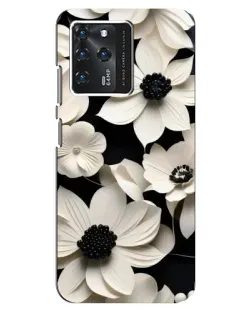 Чохол для Google Pixel 2 XL з картинкою «Об'ємні білі квіти»