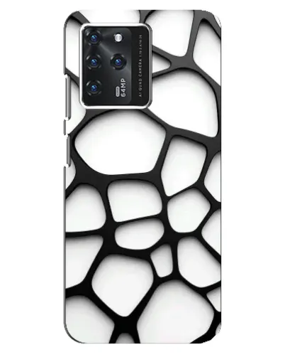 Чохол для Google Pixel 2 XL з картинкою «Біла об'ємна сітка»