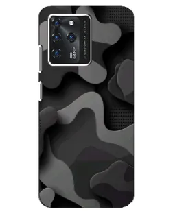 Чохол для Google Pixel 2 XL з картинкою «Темний абстрактний камуфляж»