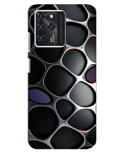 Чохол для Google Pixel 2 XL з картинкою «Об'ємна темна решітка»