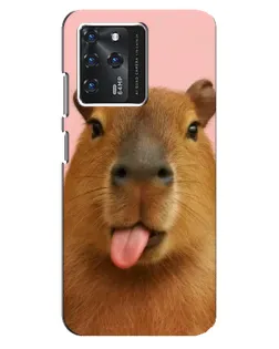 Чохол для Google Pixel 2 XL з картинкою «Капібара з язиком»