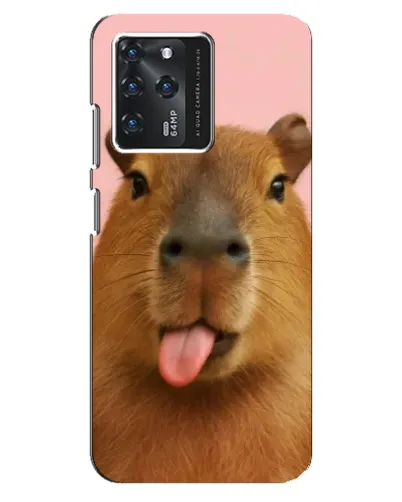 Чохол для Google Pixel 2 XL з картинкою «Капібара з язиком»