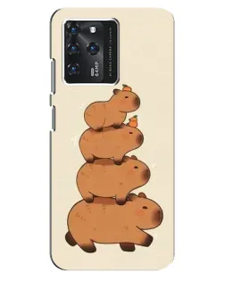 Чохол для Google Pixel 2 XL з картинкою «Вежа з капібар»