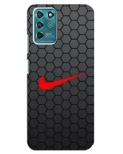 Чохол для Google Pixel 2 з картинкою «Nike — карбонова сітка»