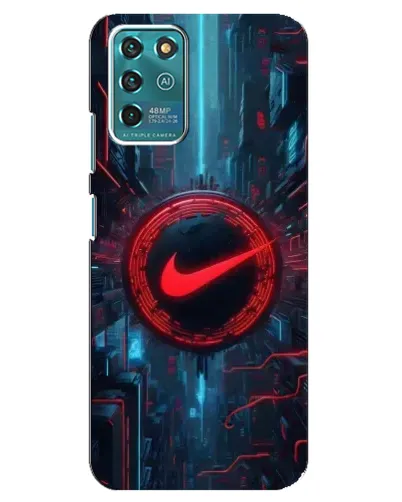 Чехол для Google Pixel 2 с картинкой «Техногенный стиль Nike»