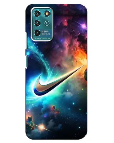 Чехол для Google Pixel 2 с картинкой «Космический Nike Swoosh»