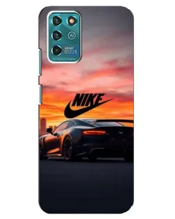 Чехол для Google Pixel 2 с картинкой «Nike и суперкар»
