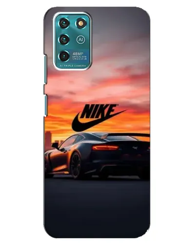 Чехол для Google Pixel 2 с картинкой «Nike и суперкар»