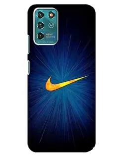 Чохол для Google Pixel 2 з картинкою «Синій пульс Nike»