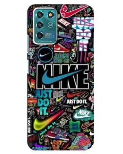 Чохол для Google Pixel 2 з картинкою «Яскравий колаж Nike»