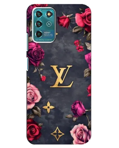 Чехол для Google Pixel 2 с картинкой «Цветочный Louis Vuitton»