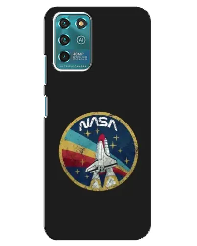 Чехол для Google Pixel 2 с картинкой «NASA — эмблема миссии»