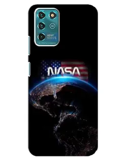 Чехол для Google Pixel 2 с картинкой «Земля из космоса NASA»