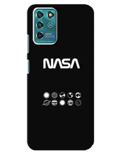 Чехол для Google Pixel 2 с картинкой «NASA — технический принт»