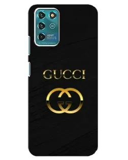 Чехол для Google Pixel 2 с картинкой «Золотой логотип Gucci»