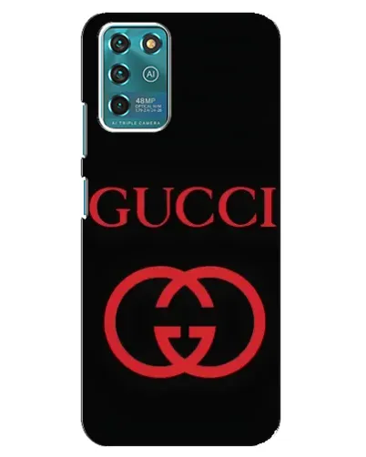 Чехол для Google Pixel 2 с картинкой «Gucci — красный логотип»