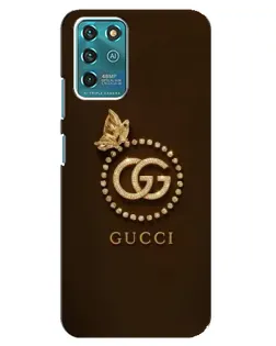 Чехол для Google Pixel 2 с картинкой «Gucci — золотая бабочка»