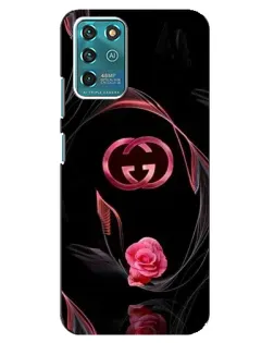 Чехол для Google Pixel 2 с картинкой «Gucci — неоновая роза»