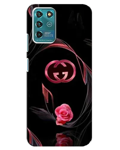 Чехол для Google Pixel 2 с картинкой «Gucci — неоновая роза»