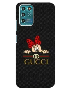 Чехол для Google Pixel 2 с картинкой «Минни Маус Gucci — черный»