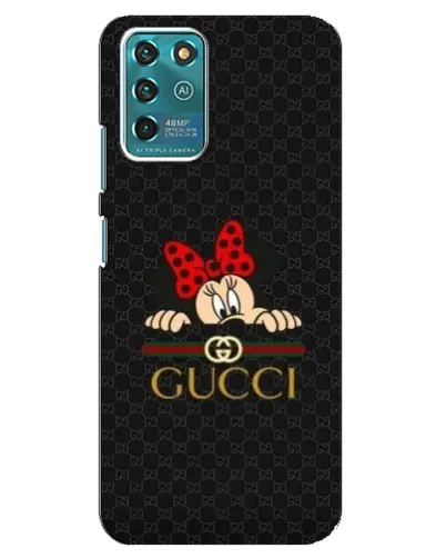 Чехол для Google Pixel 2 с картинкой «Минни Маус Gucci — черный»