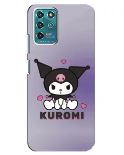Чехол для Google Pixel 2 с картинкой «Kuromi — фиолетовый арт»