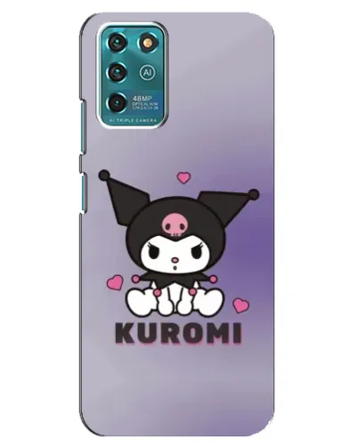 Чехол для Google Pixel 2 с картинкой «Kuromi — фиолетовый арт»