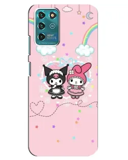 Чехол для Google Pixel 2 с картинкой «My Melody и Kuromi»