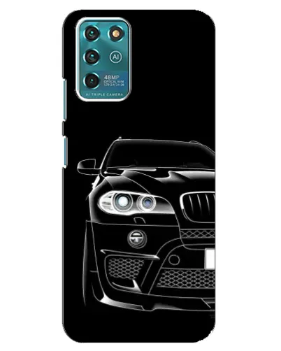Чохол для Google Pixel 2 з картинкою «Темний силует BMW»