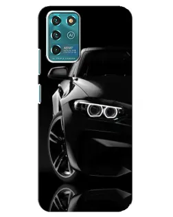 Чохол для Google Pixel 2 з картинкою «Чорна BMW — профіль»
