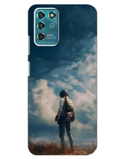 Чохол для Google Pixel 2 з картинкою «Герой PUBG на скелі»