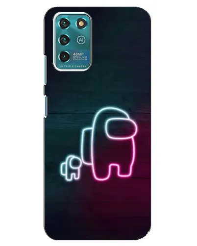 Чохол для Google Pixel 2 з картинкою «Among Us неон-арт»