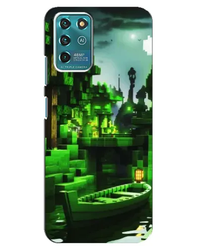 Чохол для Google Pixel 2 з картинкою «Minecraft лісовий пейзаж»