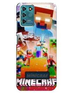 Чохол для Google Pixel 2 з картинкою «Minecraft герої гри»