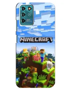 Чохол для Google Pixel 2 з картинкою «Minecraft класичний світ»