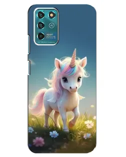 Чехол для Google Pixel 2 с картинкой «Единорог на поляне»