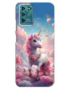 Чехол для Google Pixel 2 с картинкой «Единорог среди облаков»
